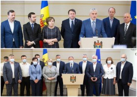 Deputați PRO MOLDOVA și Platforma DA au avut o rundă de consultări